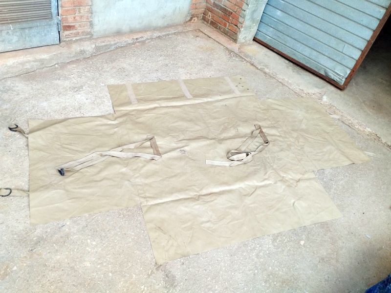 bolsa petate militar ejercito tela 73x135 1u